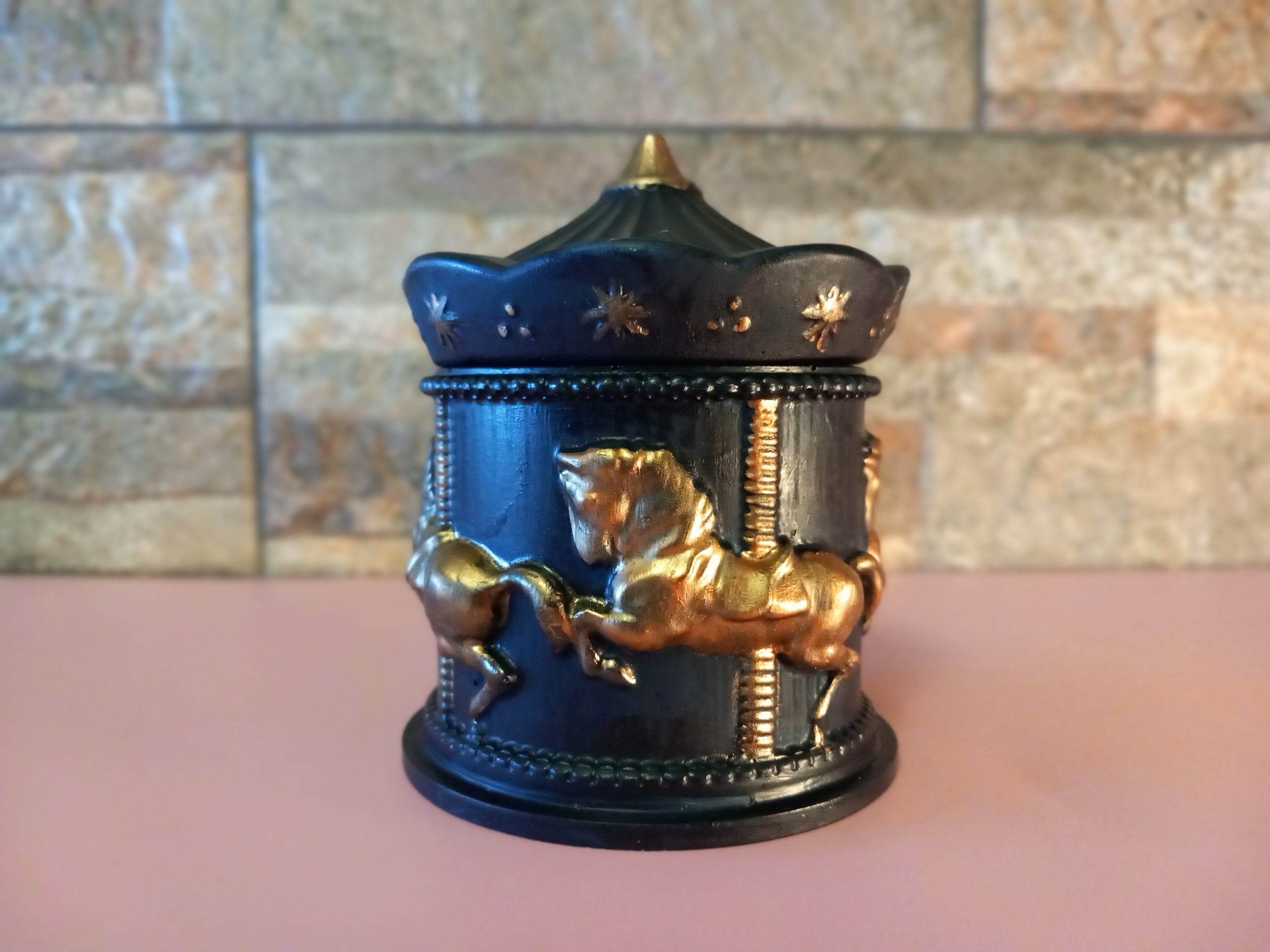 Διακοσμητικό καρουσέλ από πορσελάνη - Image 4