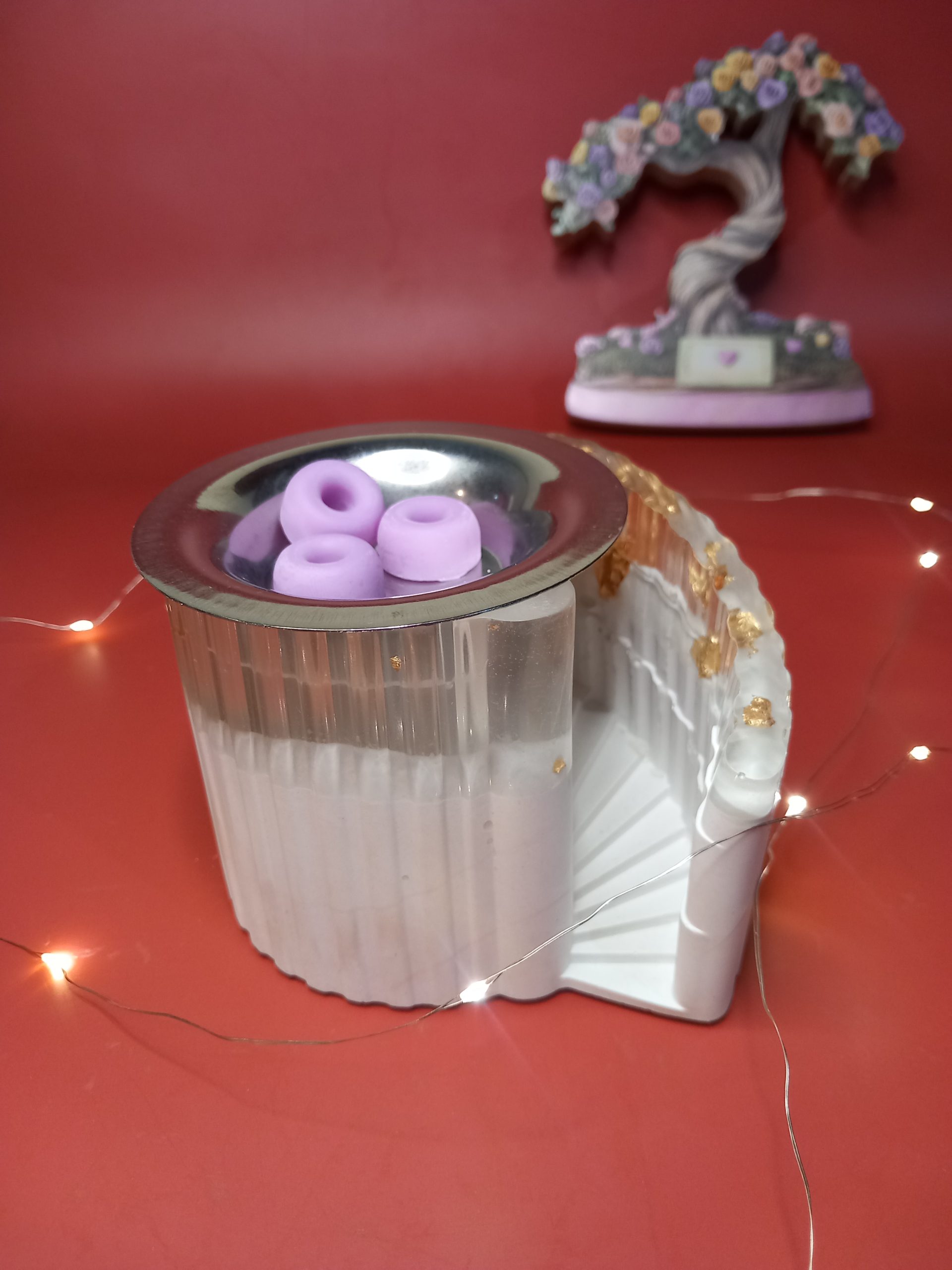 Καυστήρας - Κηροπήγιο 2in1 (υγρό γυαλί)