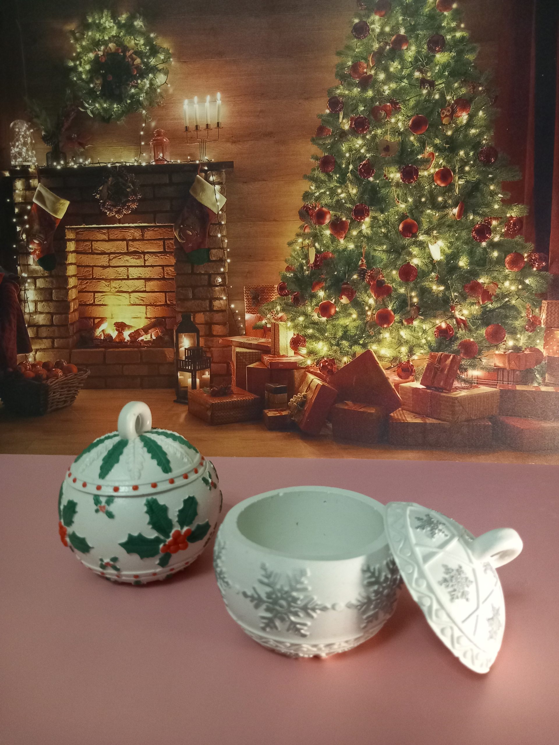 Μπάλα Χριστουγέννων Από Πορσελάνη - Image 3