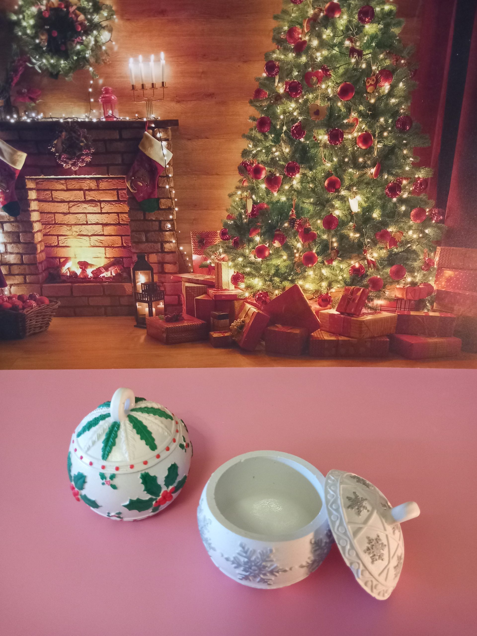 Μπάλα Χριστουγέννων Από Πορσελάνη - Image 2